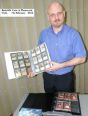 Mark with his other collectables display February 2012