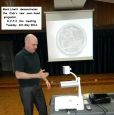 Mark demonstrates the club's new digital projector May 2014