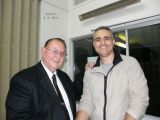 Congratulations from Alex to President Peter September 2011