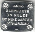 Elephant to Mule Elephant to Mule